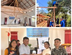 GMKI Komisariat Hebron UIT menggelar Baksos Di Gereja Toraja Jemaat Kapernaum Tonglo